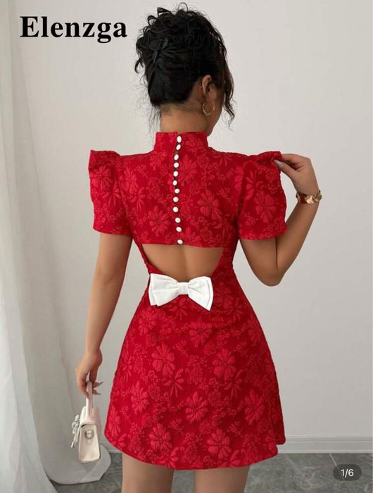 Официална коледна рокля