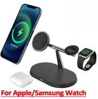 Incarcator Stand Birou Magneti Telefon Casti Ceas Iphone Apple Samsung