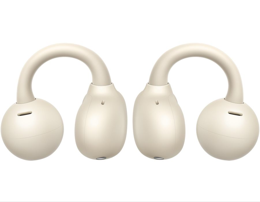 НОВО!!! Аудио слушалки Open-Ear Huawei FreeClip, Wireless, Beige