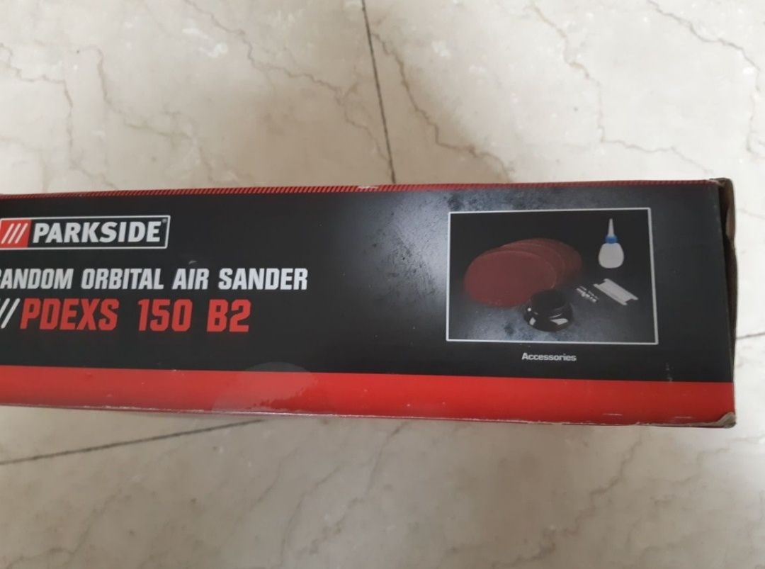 Random Orbital Air Sander cu accesorii Nou