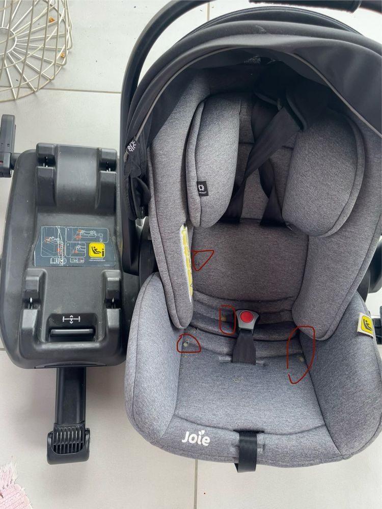 Scoica auto I-Size Joie I-Level si baza isofix