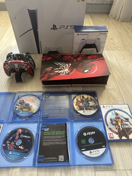Продам пс 5 слим/ps 5 slim с дисководом