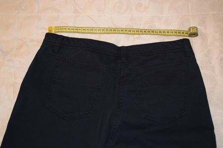 Pantalon femei, tip blug, pe bleumarin inchis, model frumos