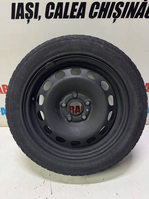 Jantă tablă roata rezerva 5x112 R16 ET50 6.5J Golf 5 Jetta Touran