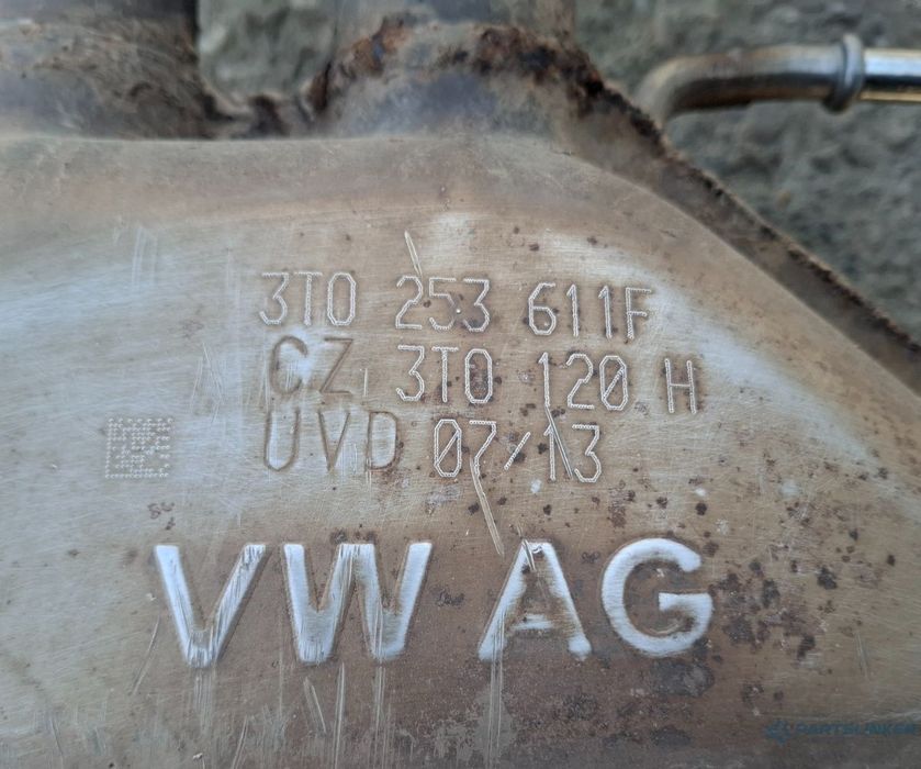 Toba de esapament SKODA SUPERB II Estate 3T5 2009 - 2015 TDI CBBB, CFGB 3T0253611F