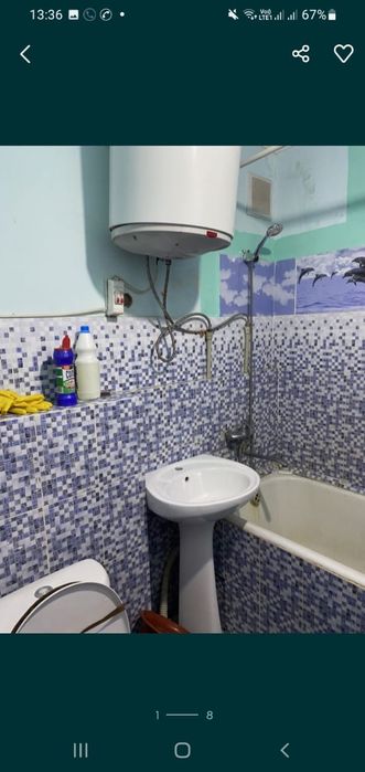 Сдаётся 1 комнатная квартира посуткам 5000