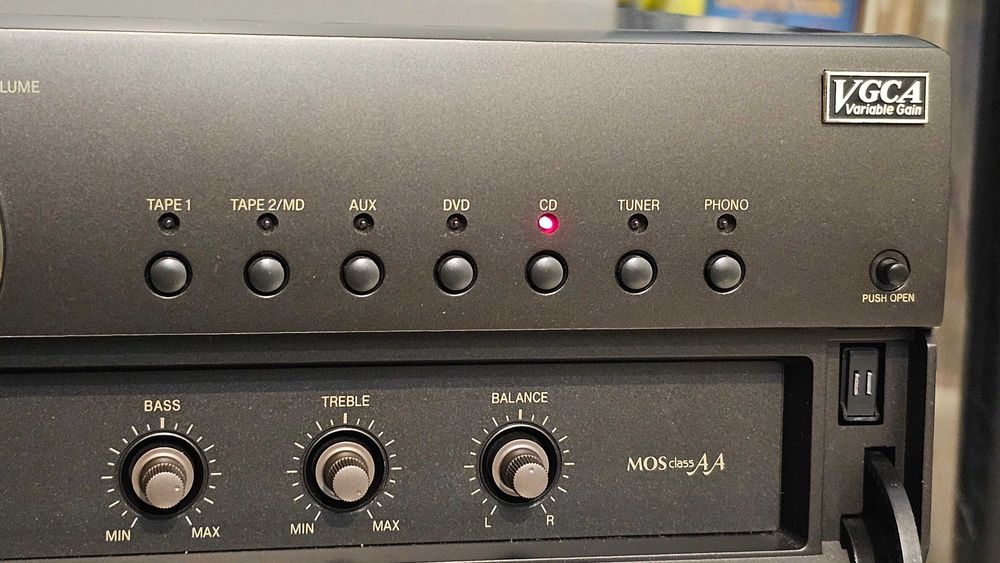 Amplificator Technics SU-A808 cu telecomanda, impecabil, test video!