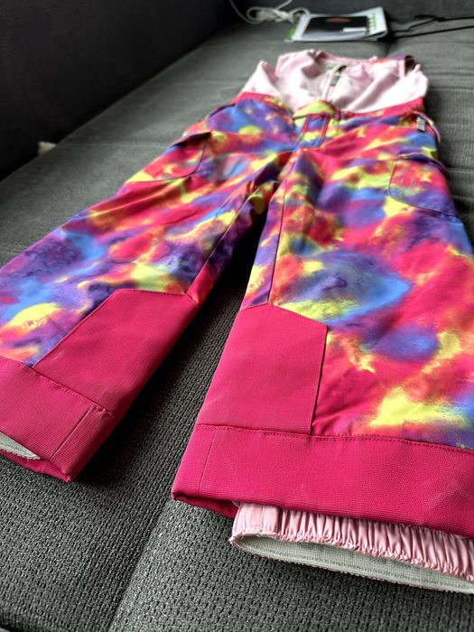 Детски Ски Сноуборд Панталон Spyder Girls Sparkle Pink, 4-7г. 94-115см