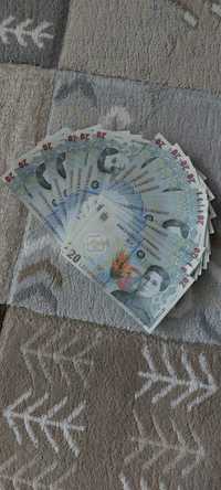 Vand bancnote de 20 ron