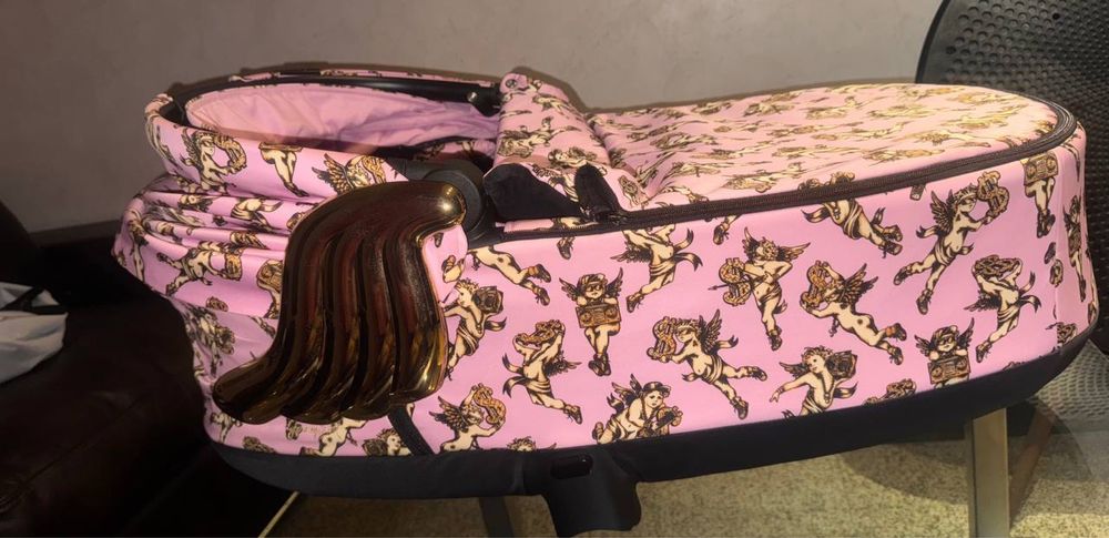 Бебешка количка Cybex Priam Jeremy Scott Cherubs Pink Trekking