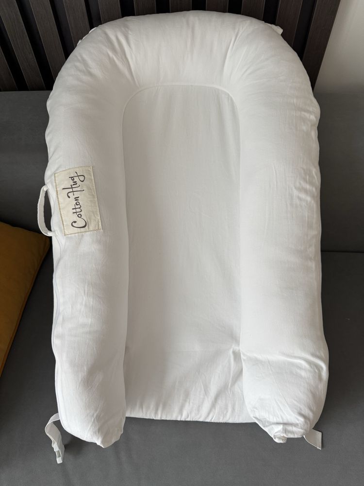 Бебешко гездо Cotton Hug мечо органик