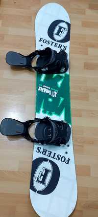 Vand Snowboard Volki 156 cu legaturi rapide.