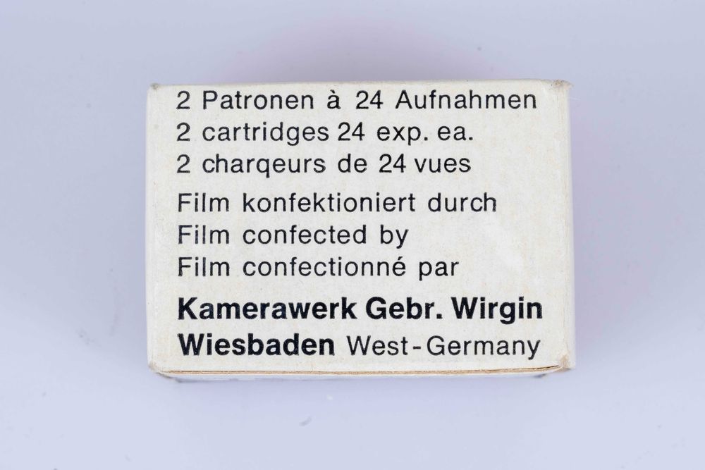 Film foto alb negru expirat