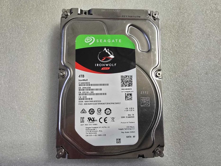 Hard disk desktop Seagate IronWolf NAS 4TB 5900rpm 64MB cache, SATAIII