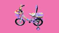 Детски велосипед 14 инча цвят Циклама