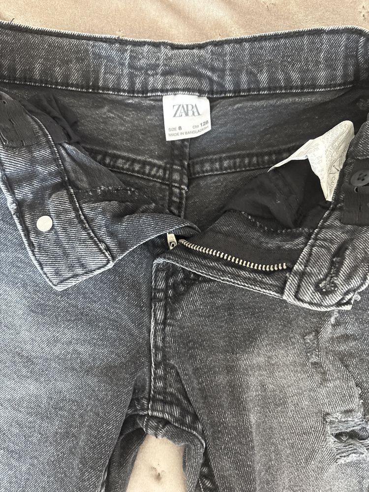Детски дънкови панталонки Zara