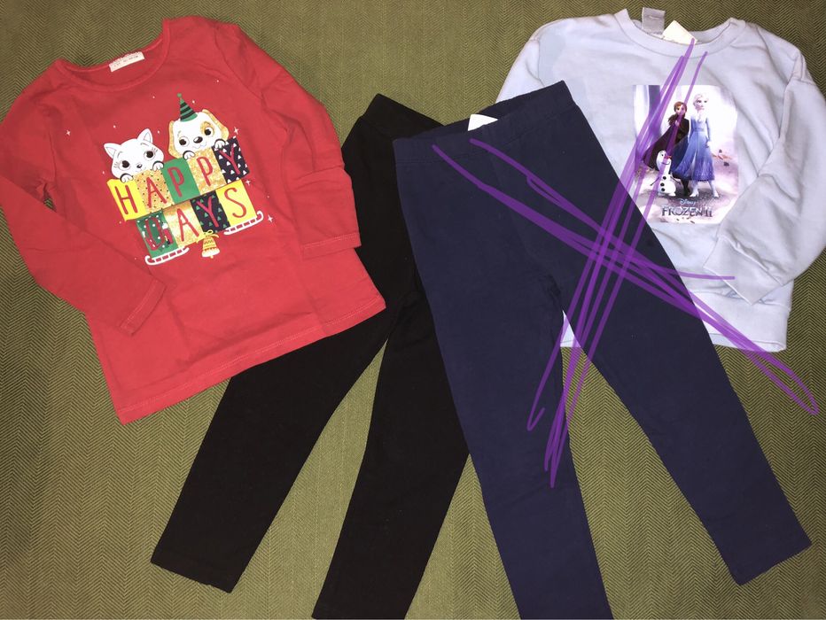 Дрехи за момиче 4-5 г (104-110 см)