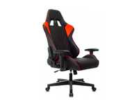 Новое. Игровое кресло Zombie THUNDER 1 RD, черный, красный