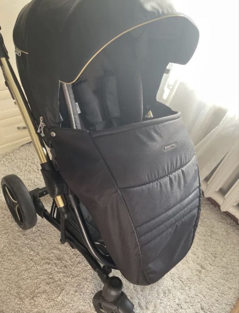 Коляска bebetto torino gold