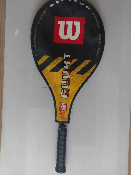 Тенис. Ракета Wilson soft shock, с калъфа