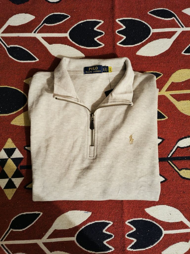 Bluza de molton Half-zip Polo Ralph Lauren (2 culori disponibile)