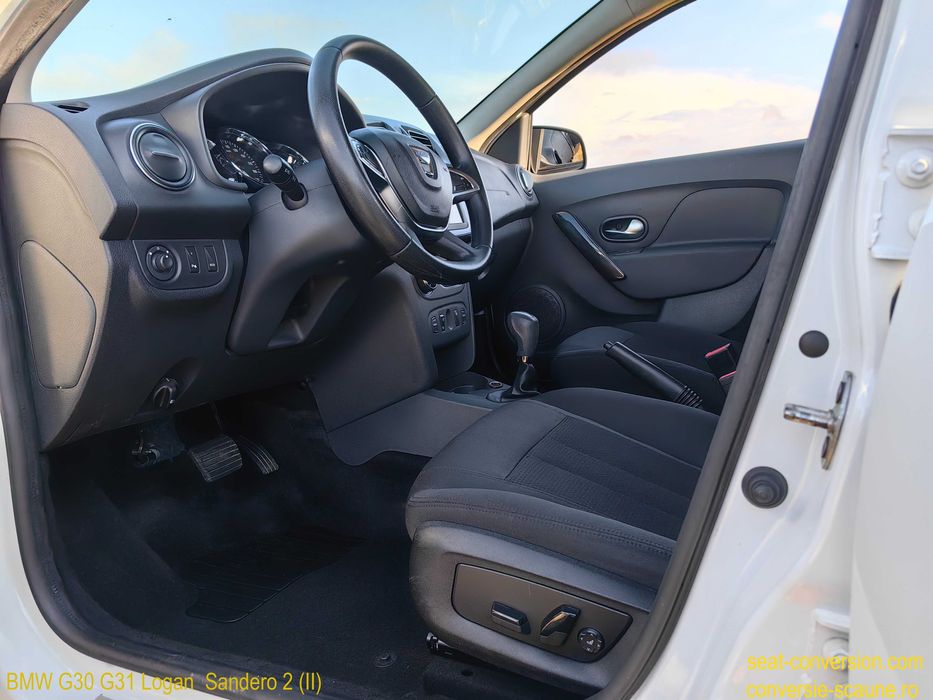 Sistem adaptare scaune de BMW Seria 5 G30 G31 pe Logan Duster Sandero