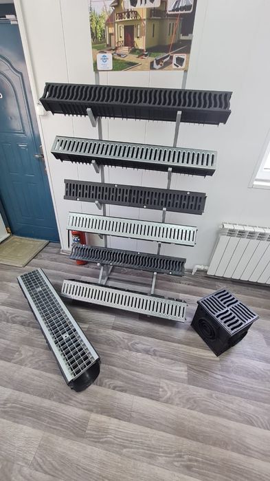 Пластиковые водоотводные лотки