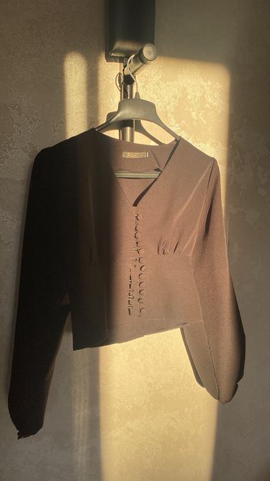 Вечерний черная кофта