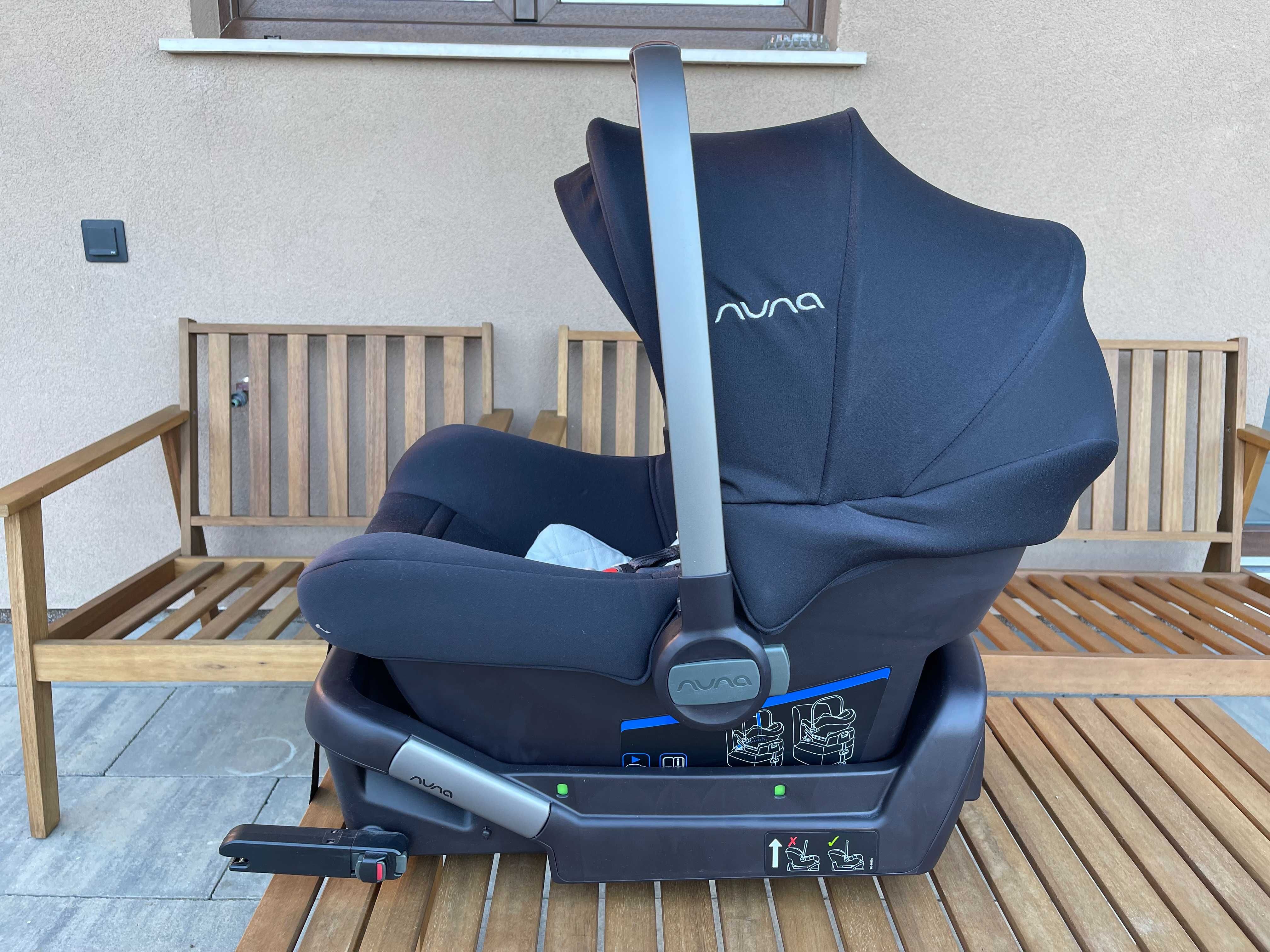 Nuna - Set scoica auto PIPA Lite + Baza isofix