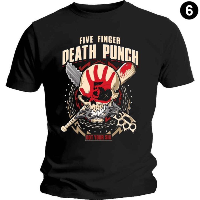 Рок тениска Five Finger Death Punch Модели и размери