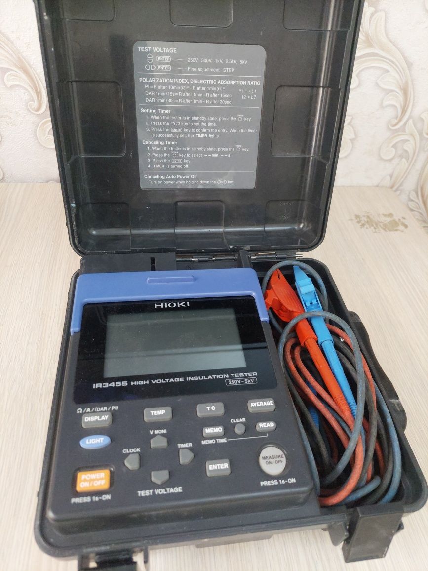 Мегаомметр IR3455