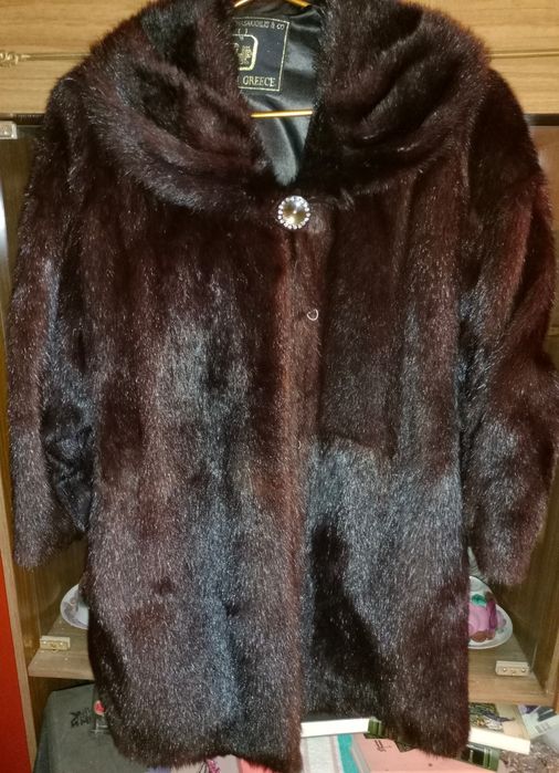 Продам шубу норковую б/у 60000