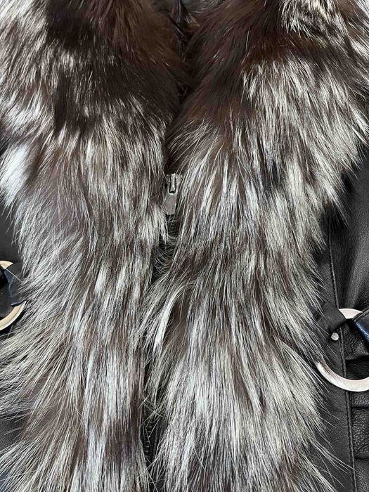 Дамско яке от телешка кожа