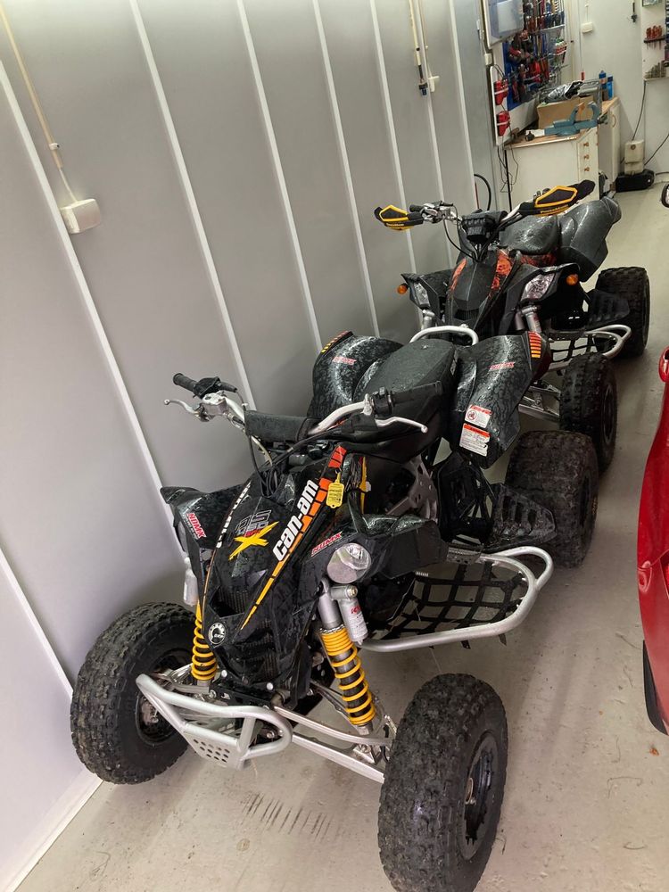 Can-Am DS 450X EFI quad ( ca Yamaha Raptor/Suzuki Ltz/Ltr)