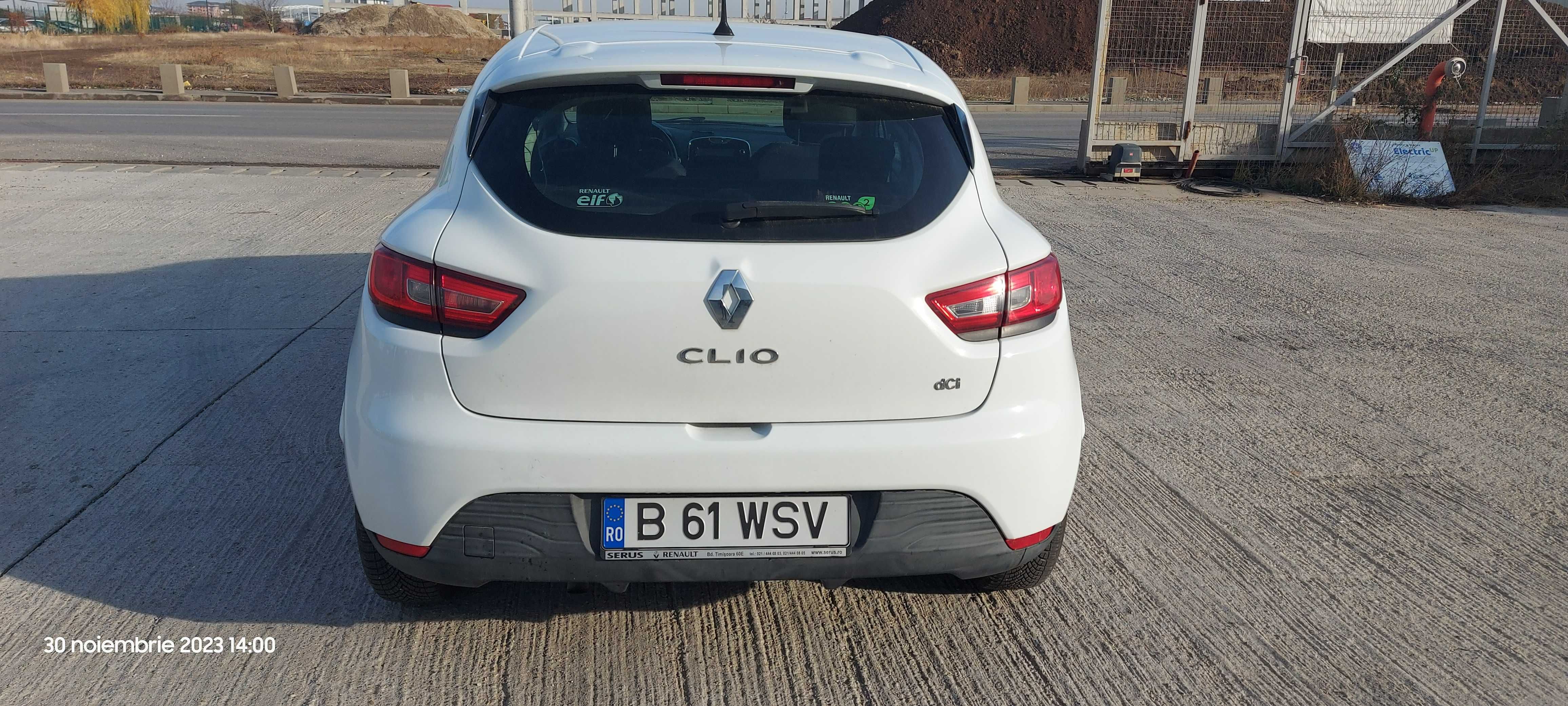 Renault Clio 4- 1.5 diesel 2014 euro 5 90cp