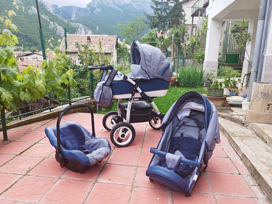 Детска количка Dizain Baby 3 в 1