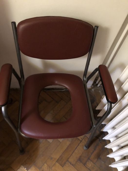 scaun wc, scaun toaleta, imitatie piele, ca nou
