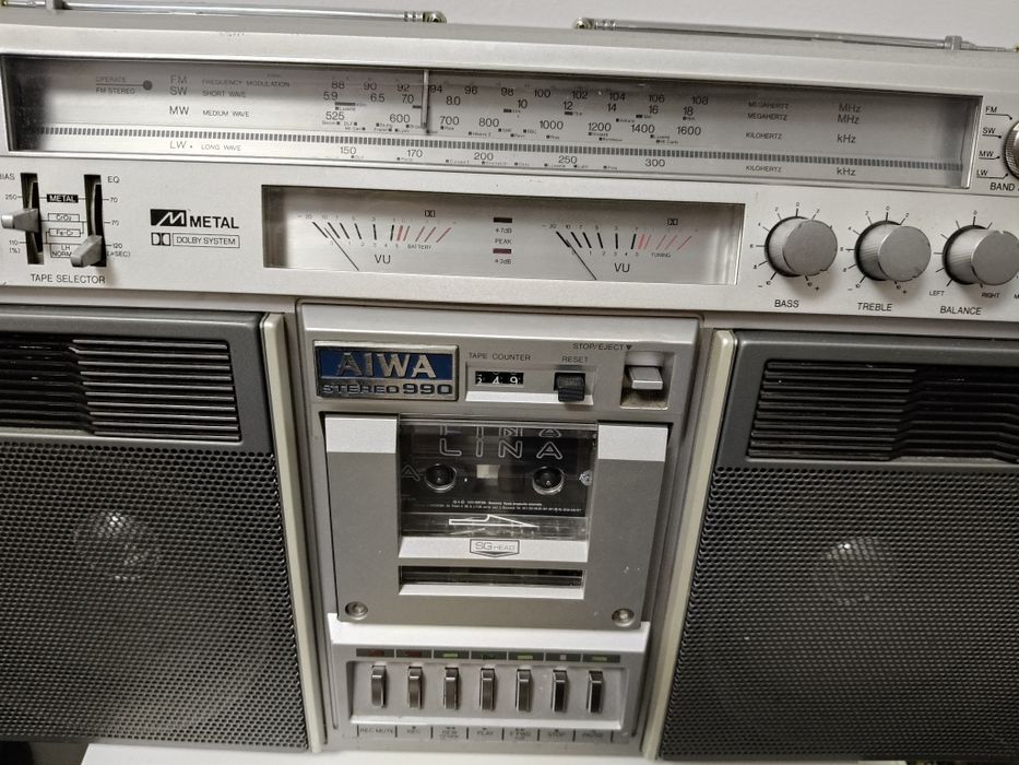 Aiwa TPR 990 E  radiocaset made in Japan