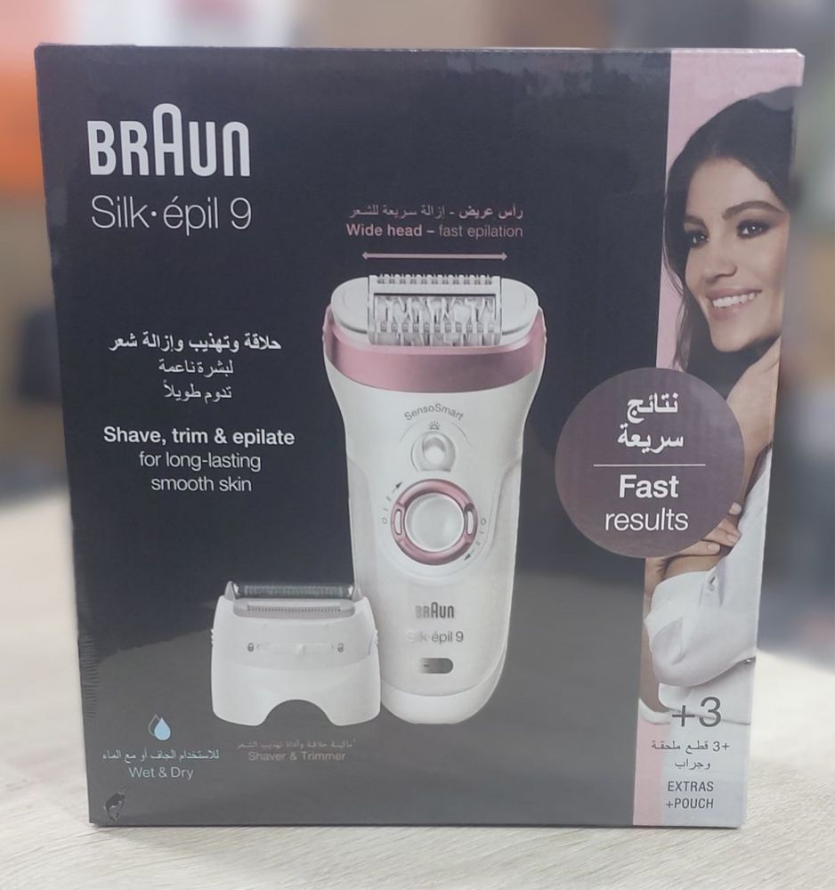 Эпилятор Braun Silk-epil 9 SES 9/720