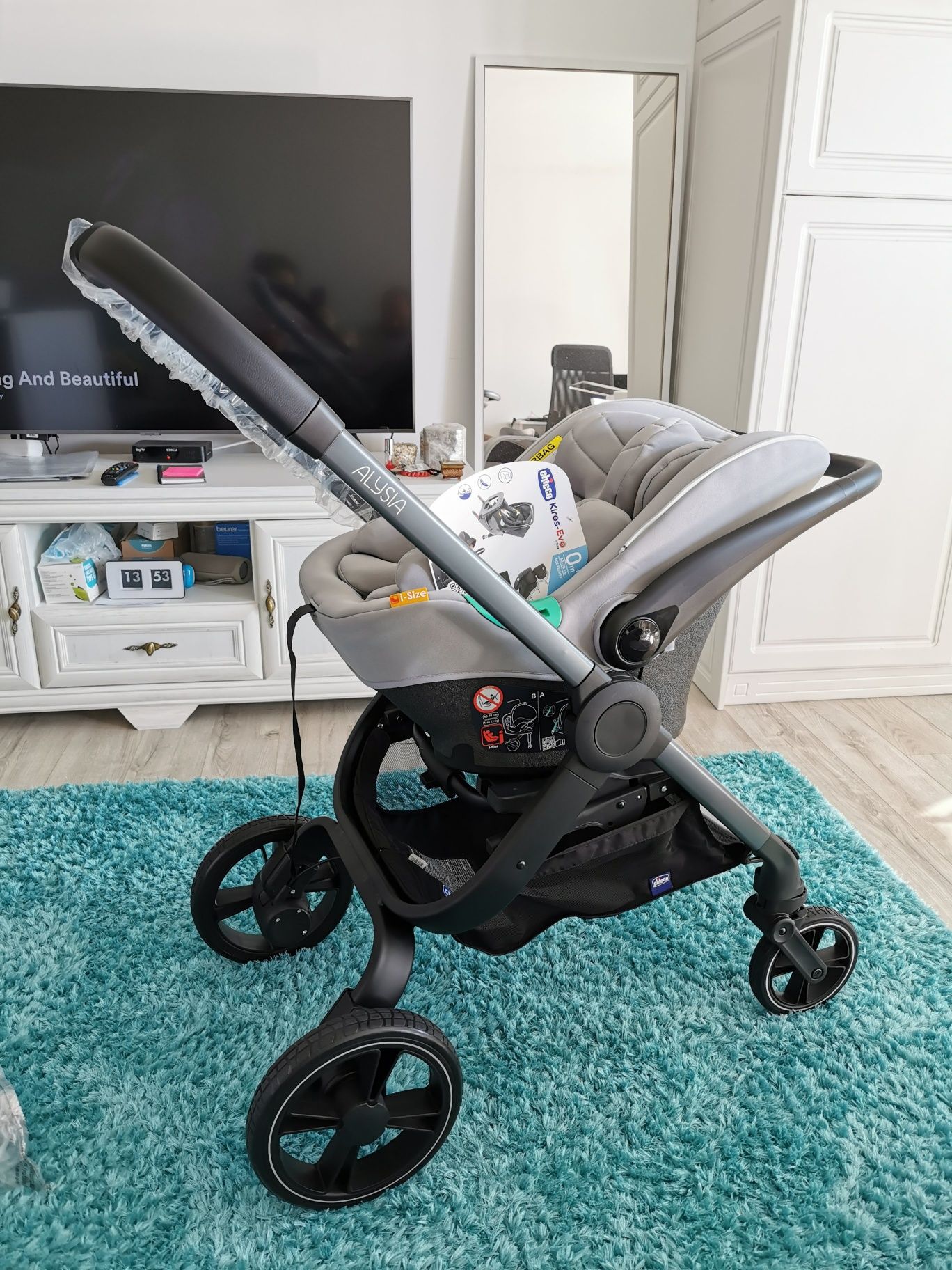 Cărucior Chicco Trio Alysia 3 in 1