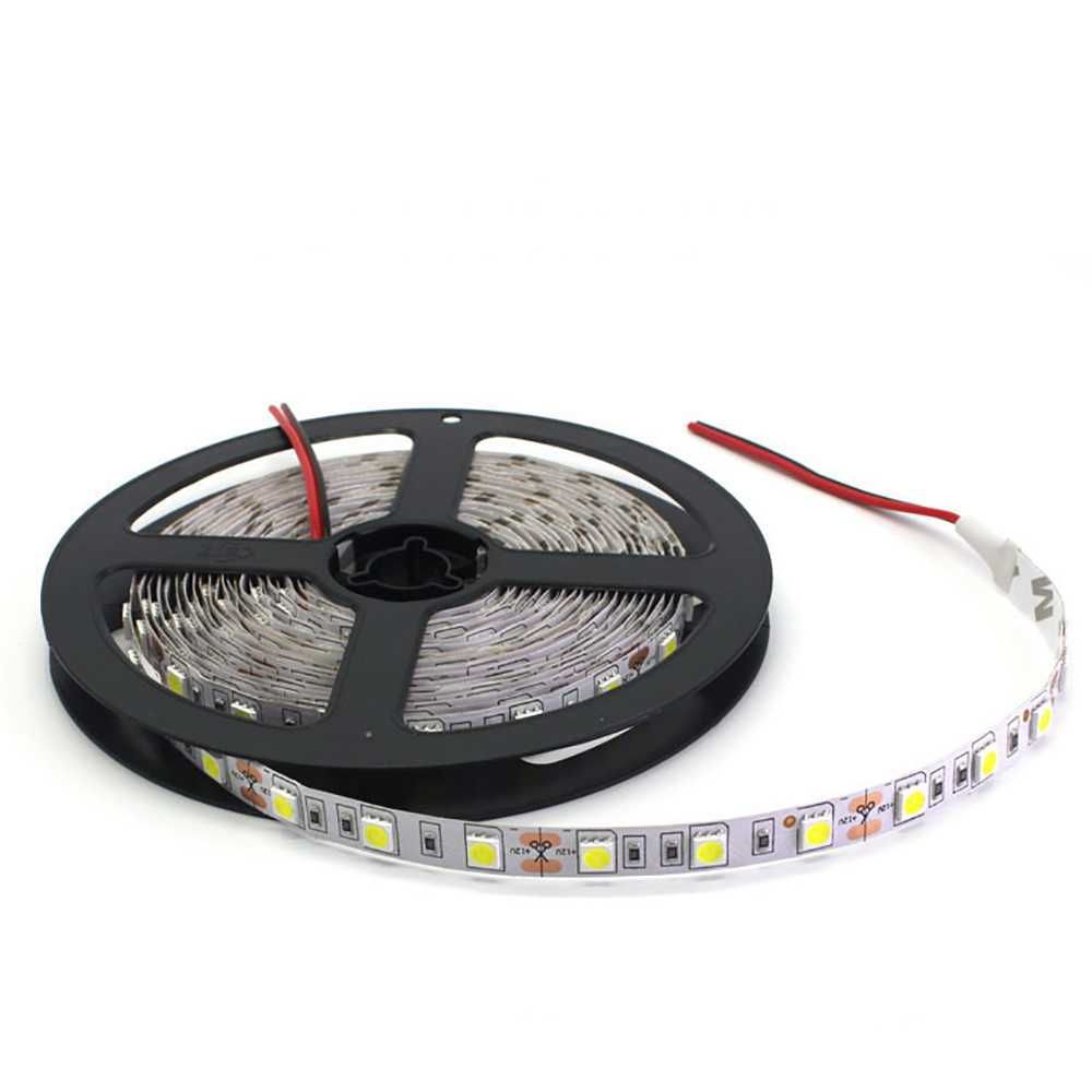 Banda LED 5050, 12V  14.4W/m 60 leduri, 720 lm, 3000KAlb cald