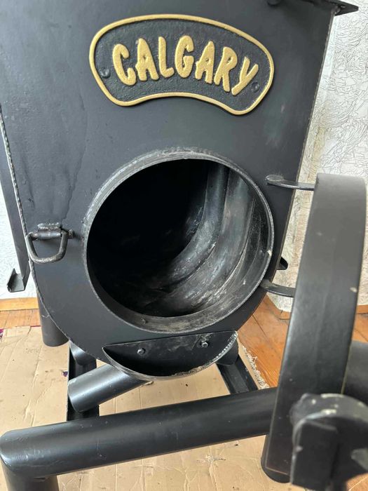 Канадска камина на дърва с котлон 7 КВТ