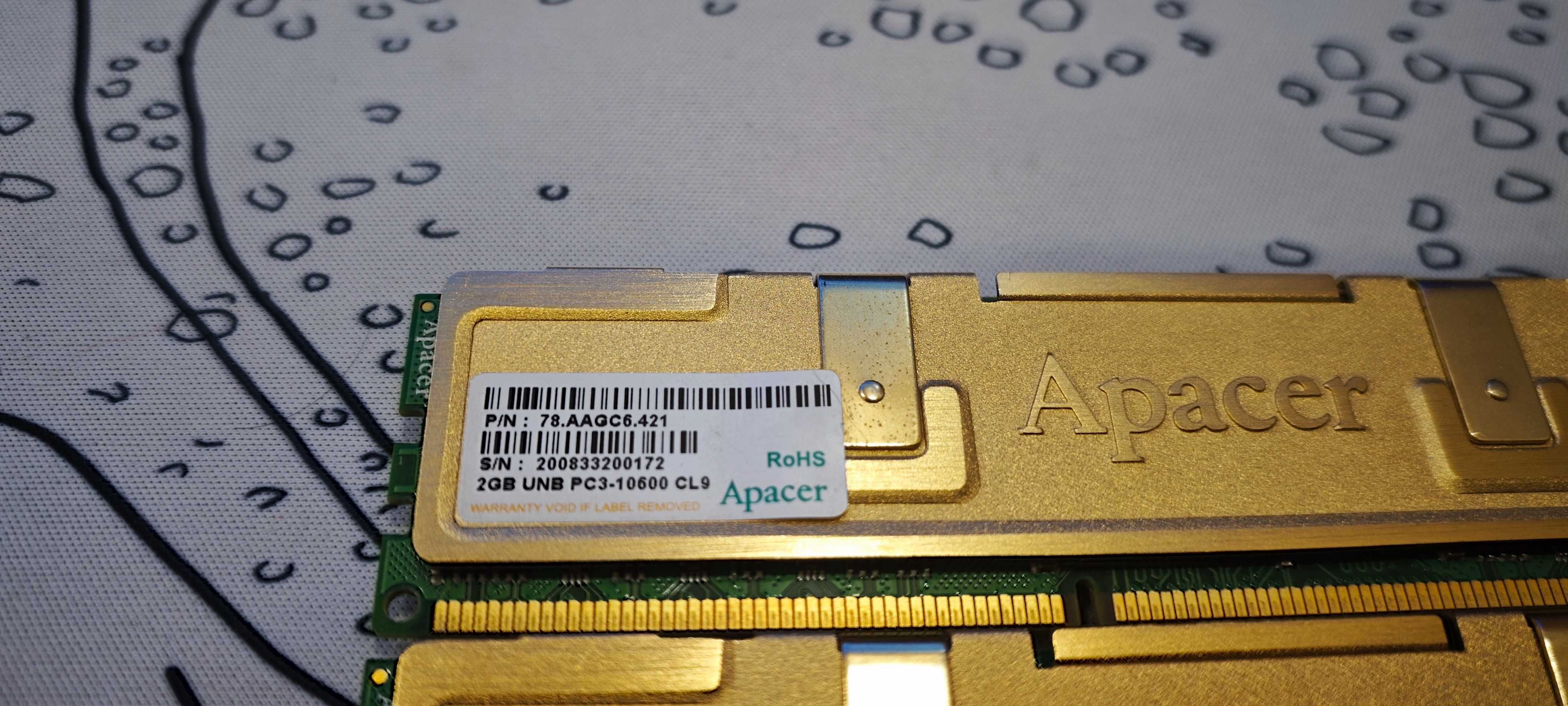Apacer DDR3 2Gb 1333Mh 2шт.