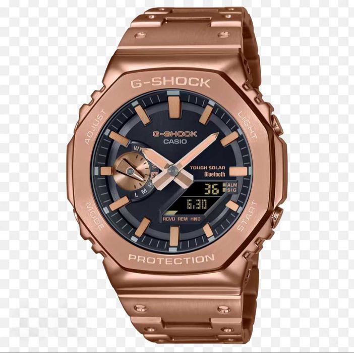 Ceas Casio g shock metal GM B2100GD Roze GOLD Nou,Garantie 2 ani
