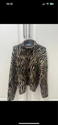 Pulover Zara leopard print