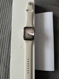 Apple watch S7 silver steel