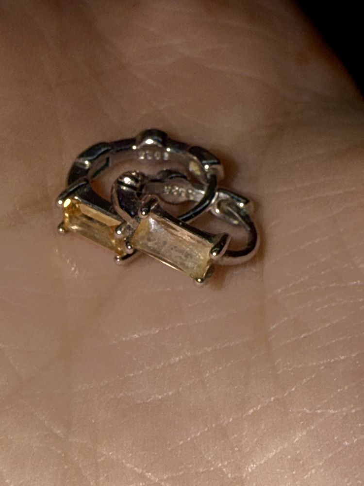 Серьги женские, серебряные