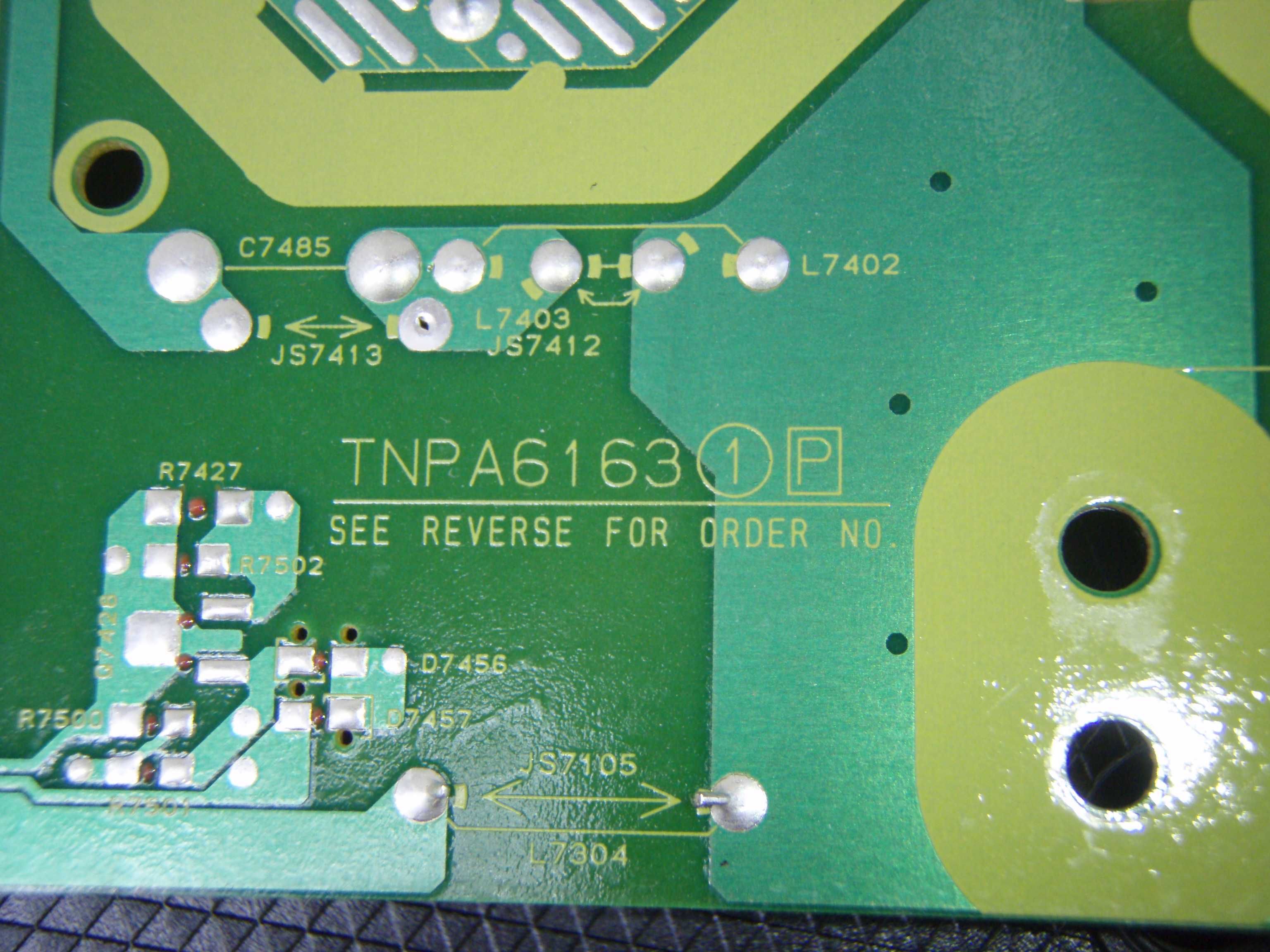 Sursa de alimentare TNPA6163 1P de pe Panasonic TX-55CXM715