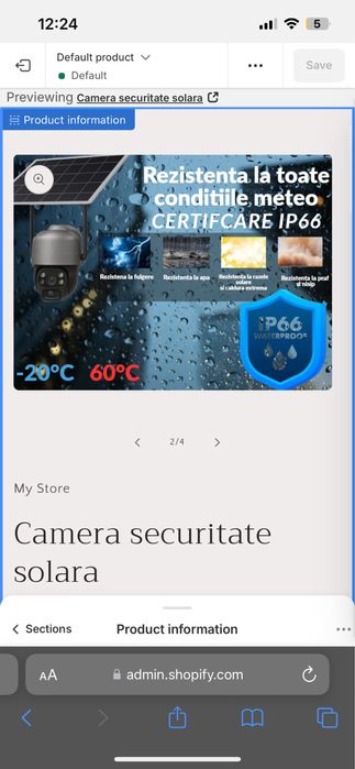Camera securotate wi fi