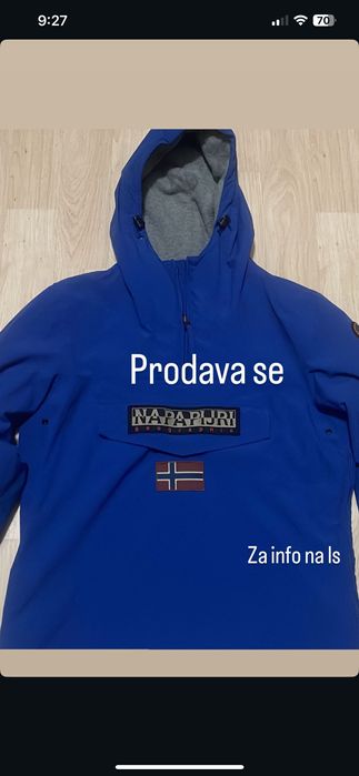 Napapijiri синьо яке